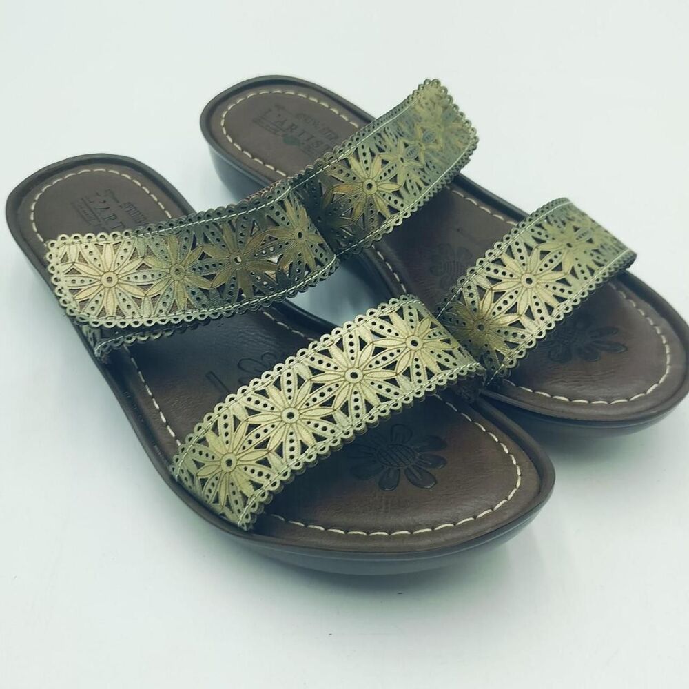 L-artiste Women's Brown Sandals